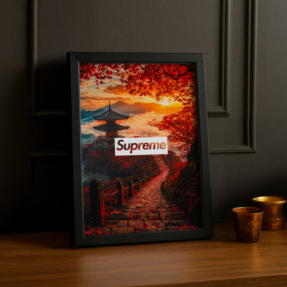 Poster Supreme - Japon
