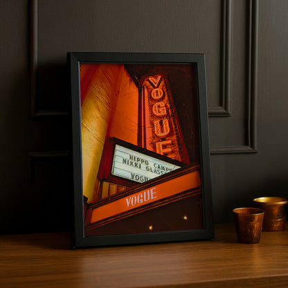 Poster Photo Vogue - Facade