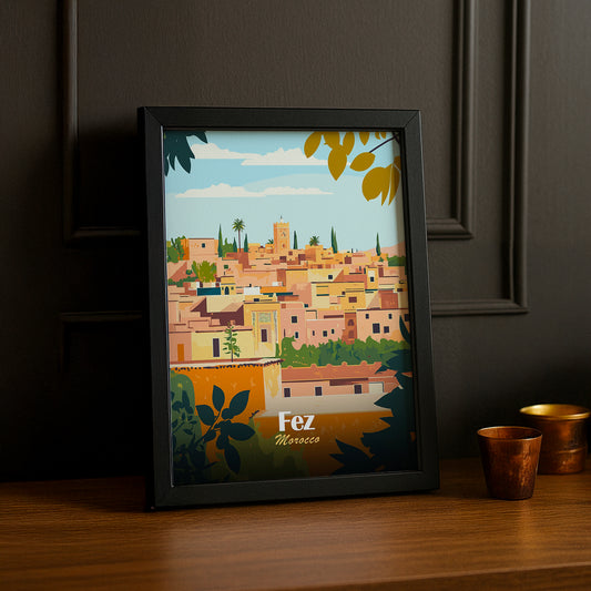 Fez Maroc - Poster