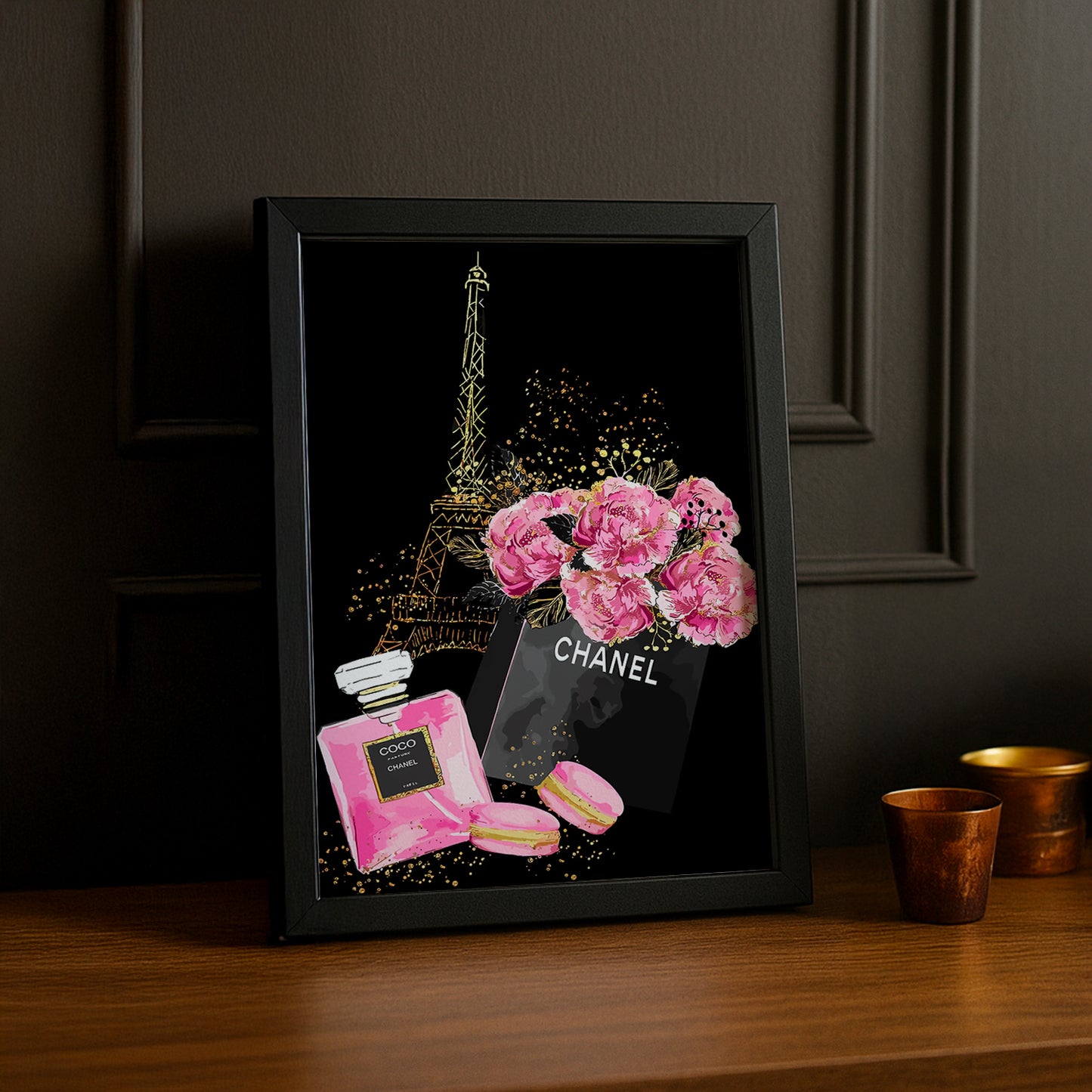 Cadre photo Mode - Eiffel x Chanel