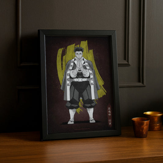 Cadre Photo Demon Slayer - Gyomei Himejima