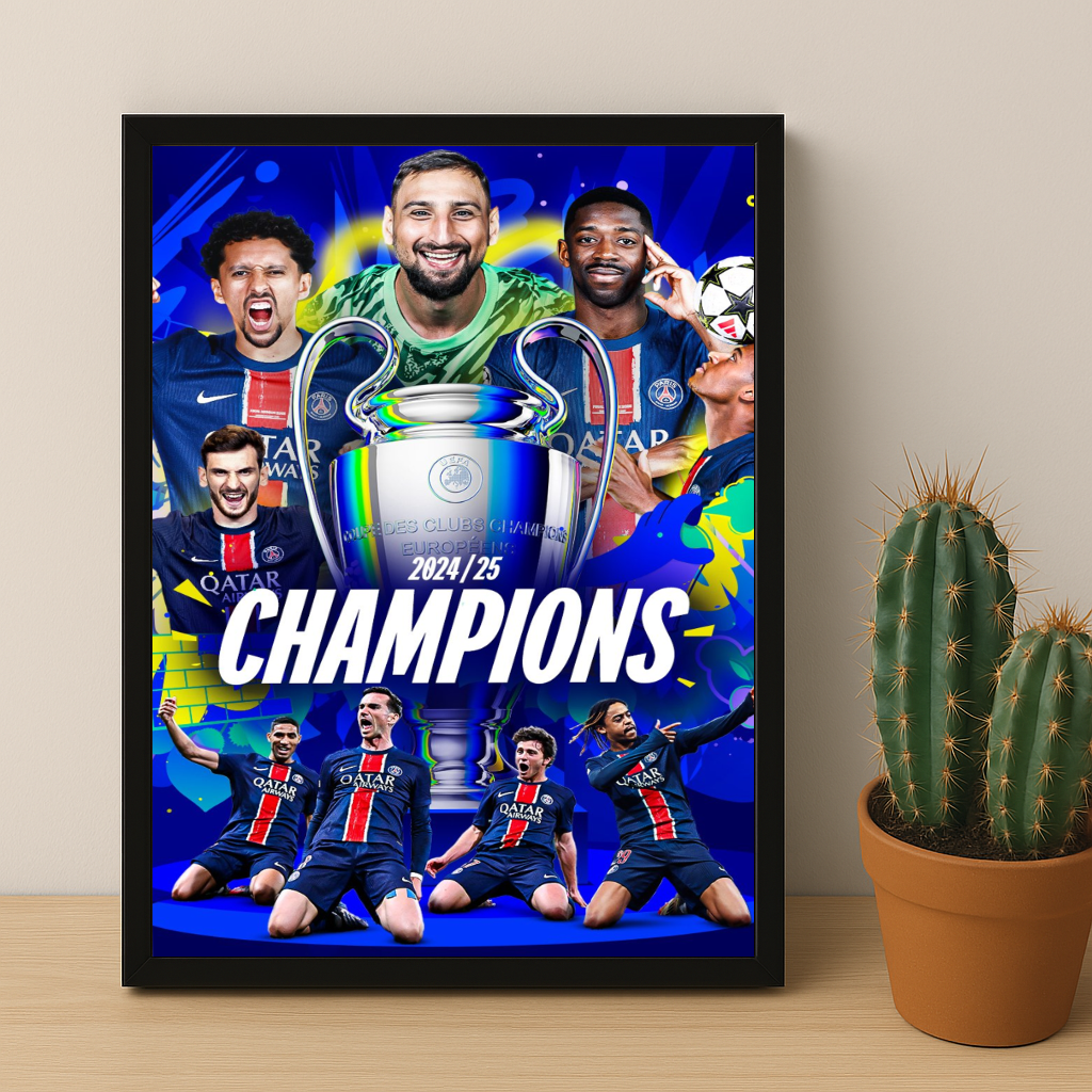 Cadre photo PSG Ligue des champions