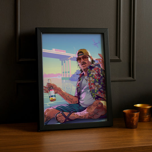 Poster Grand Theft Auto VI - Cal Hampton