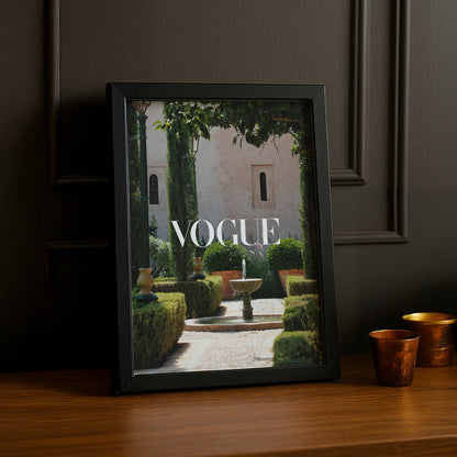 Poster Photo Vogue - Fontaine