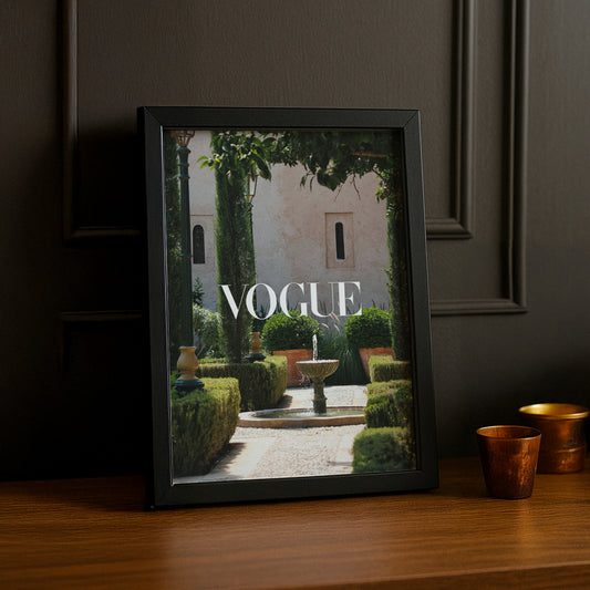 Poster Photo Vogue - Fontaine