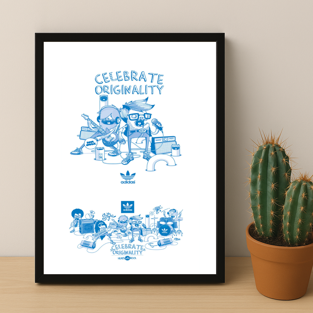 Cadre photo Adidas - Celebrate Originality
