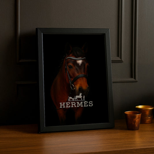 Cadre photo Hermès - Aesthetic Horse