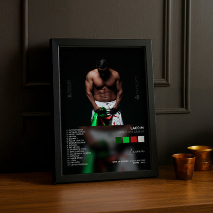 Cadre photo Album Musicaux - Ripro Volume 4 de Lacrim