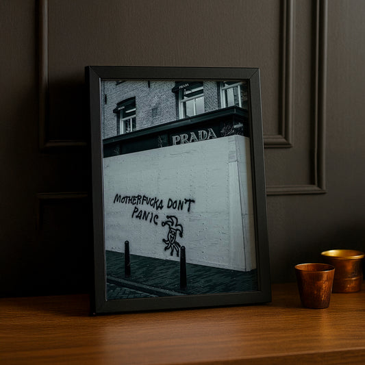 Cadre Photo Prada - Don't Panic Graffiti