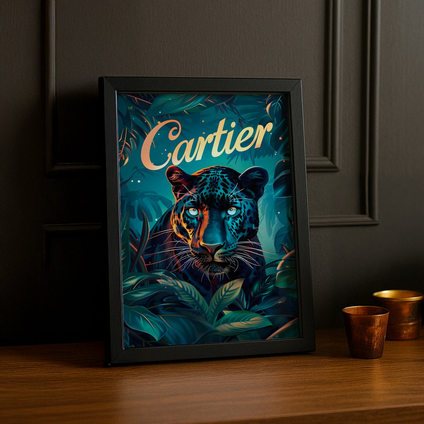 Cadre photo Cartier Panthère