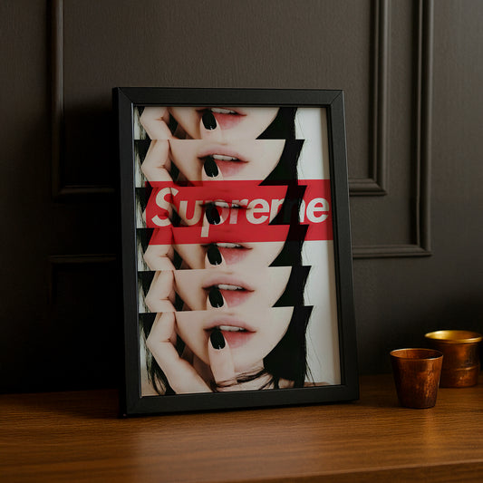 Poster Supreme - Aesthetic