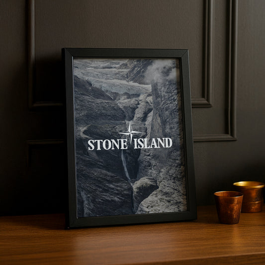 Poster Stone Island - Montagne de pierres