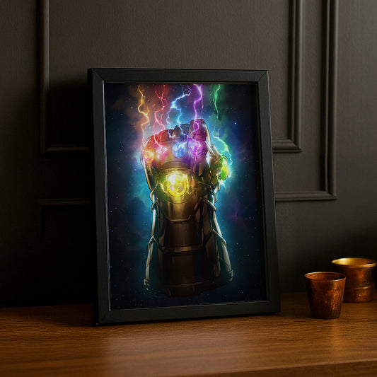 Cadre photo main de Thanos Marvel