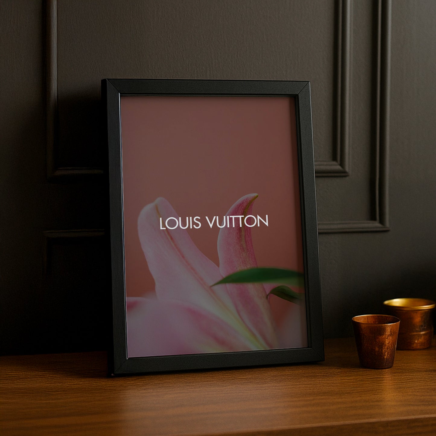 Cadre photo Louis Vuitton - Tulipe