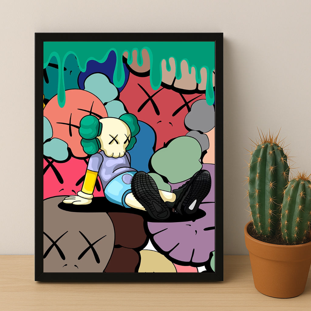 Cadre photo Kaws - Halloween