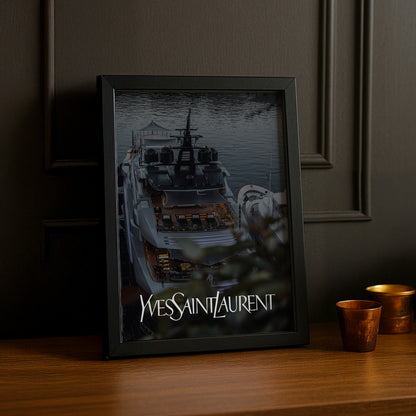 Cadre photo Yves Saint Laurent - Bateau