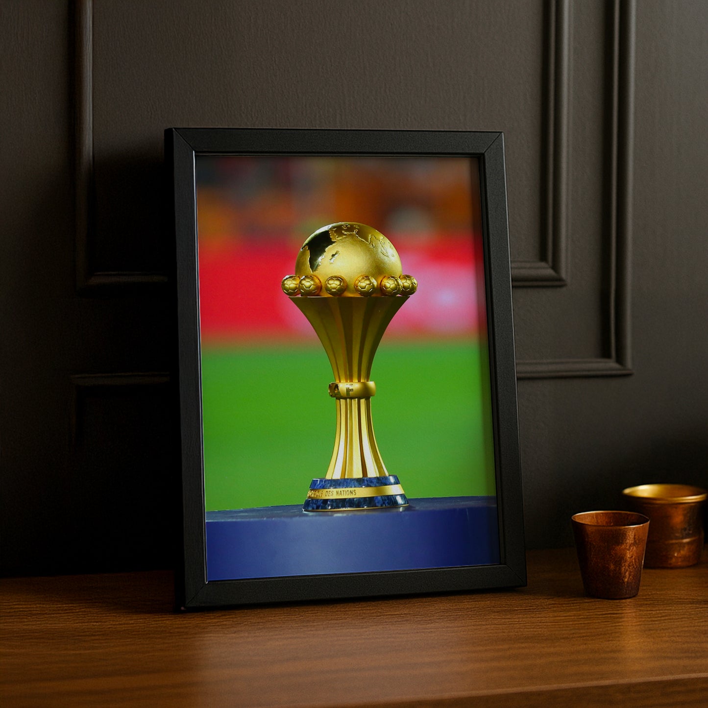 Cadre Photo CAN 2025 - Trophée