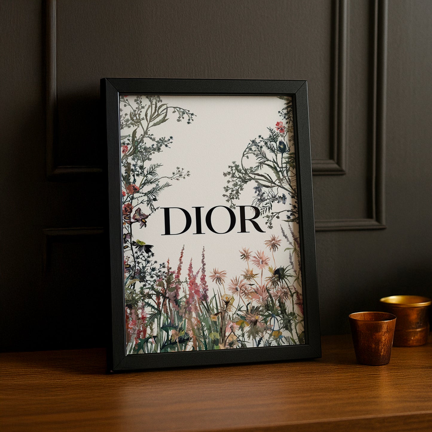 Cadre photo Dior flower