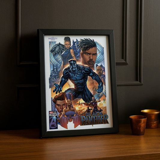 Cadre photo Black Panther Marvel