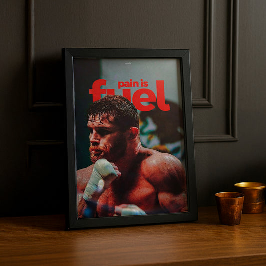 Cadre Photo Boxe - Canelo "Pain Is Fuel"