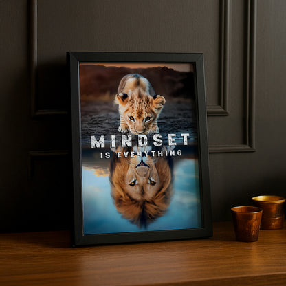 Cadre photo Motivation - Mindset is everything