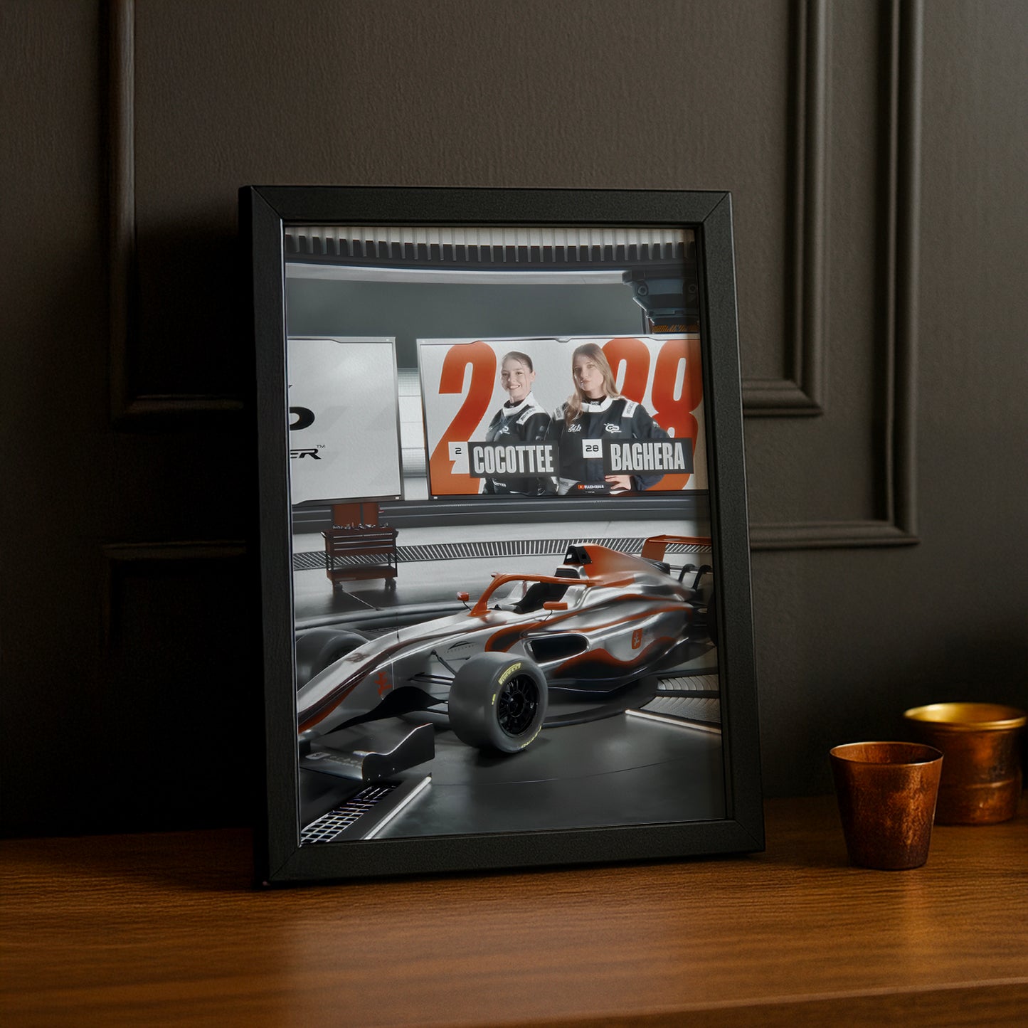 Cadre Photo GP Explorer Cocotte x Baghera