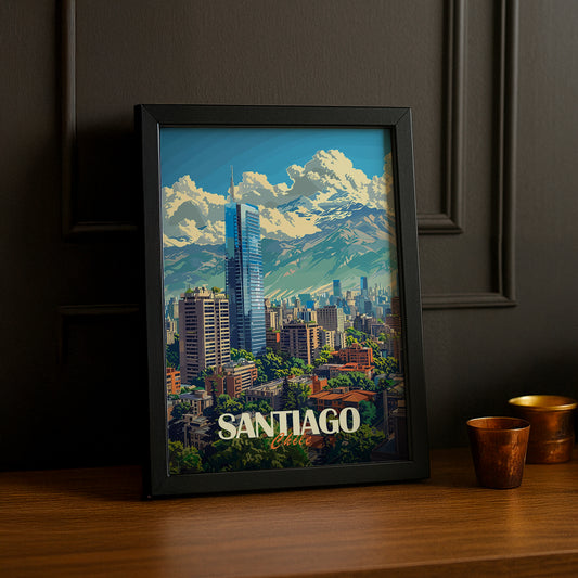 Cadre photo Santiago Chile