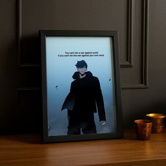 Cadre Photo Solo Leveling - You Can't Win