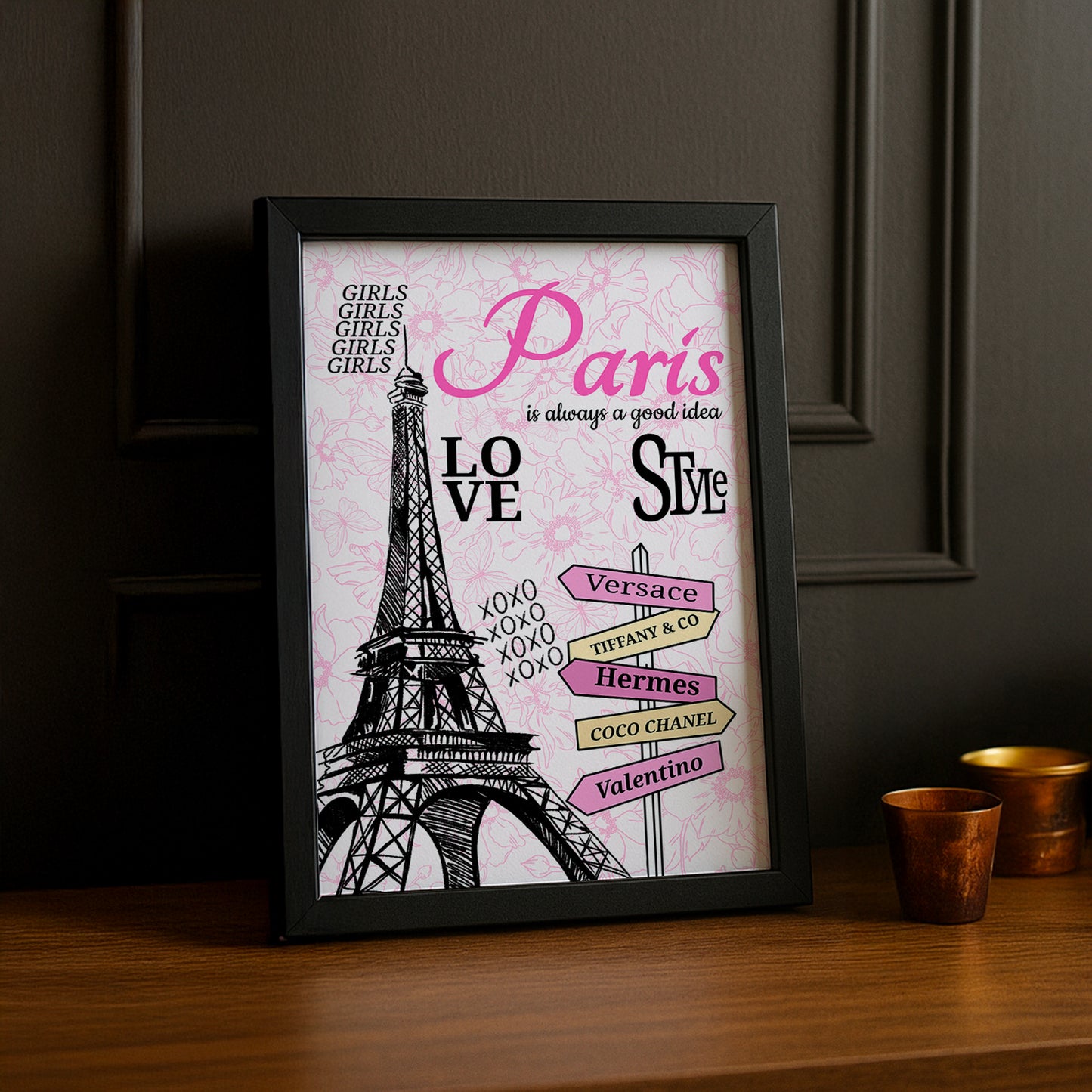 Cadre photo Mode - Paris Fashion