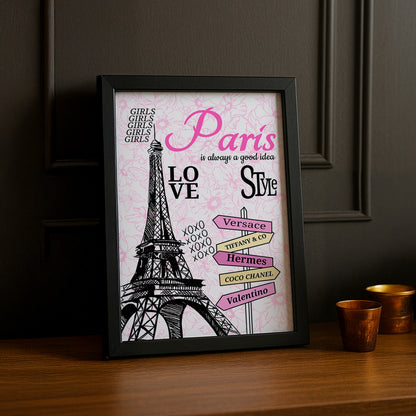 Cadre photo Mode - Paris Fashion