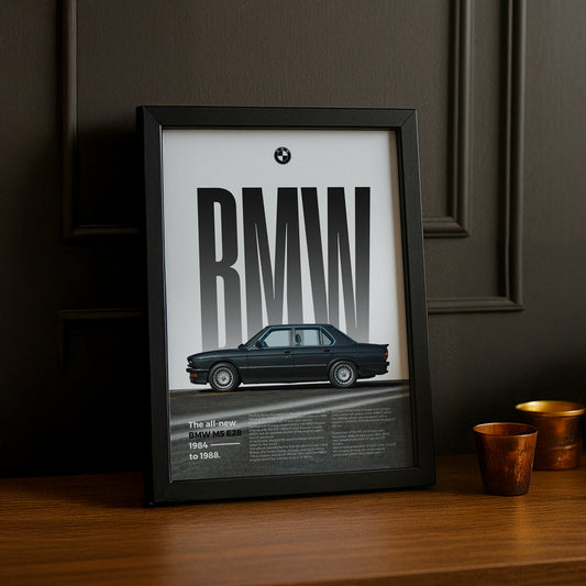 Poster Voitures - BMW M5 E28