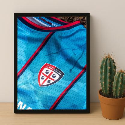 Poster Maillot Football - Cagliari Kit 25-26