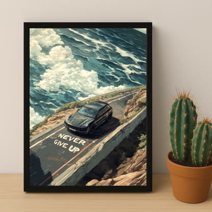 Porsche Cayenne - Poster