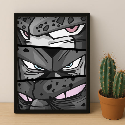 Poster Dragon Ball Z - Eyes Villians