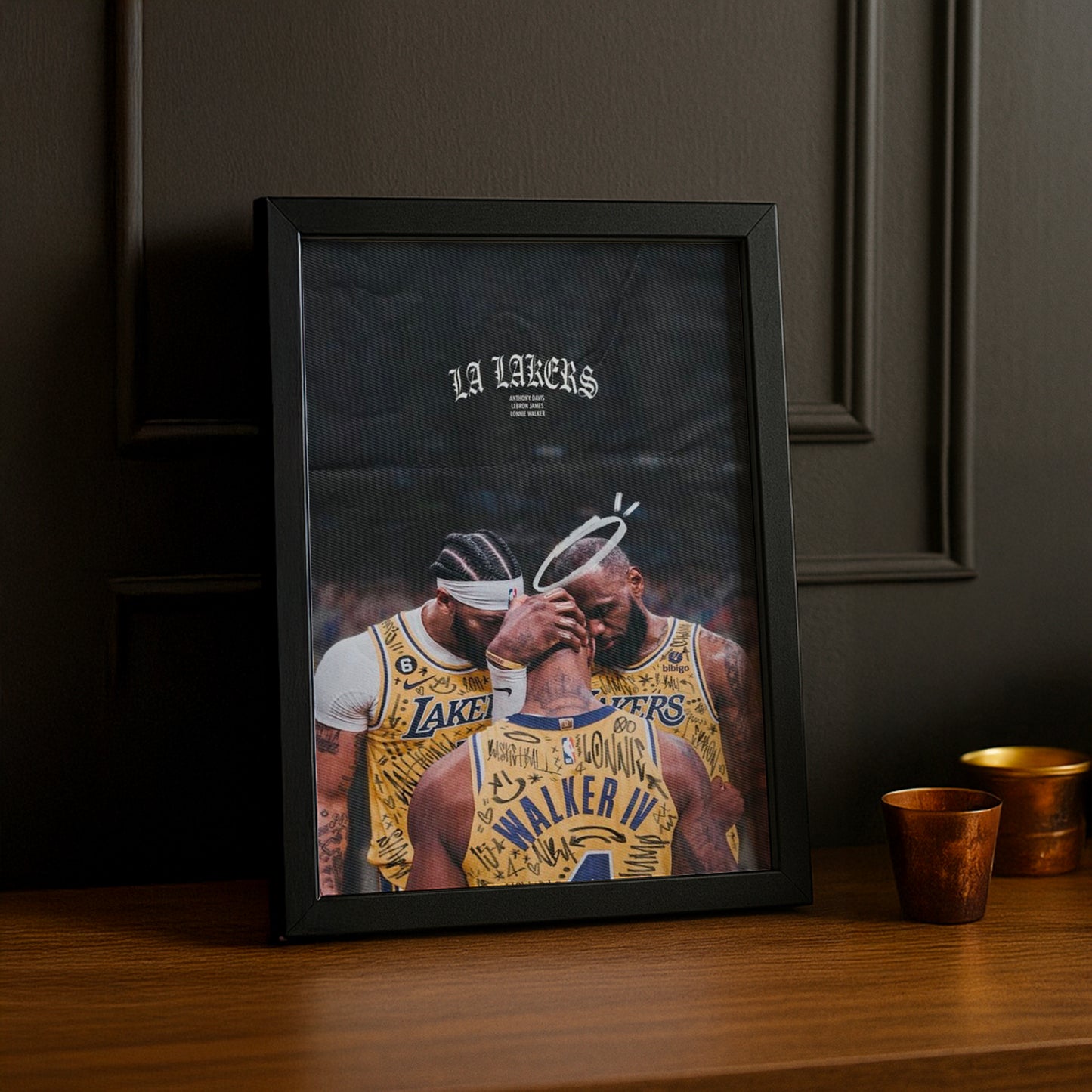 Cadre photo NBA - LA Lakers