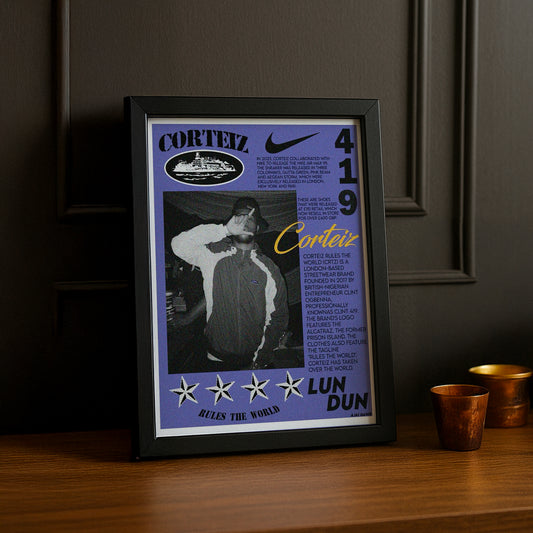 Cadre photo Corteiz Poster