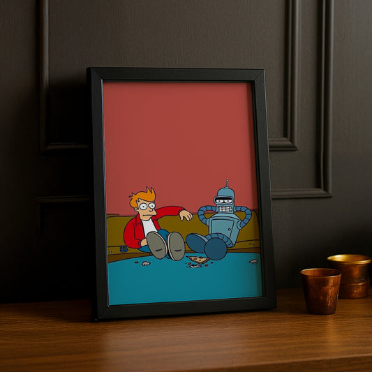 Cadre Photo Futurama - Bender x Philip