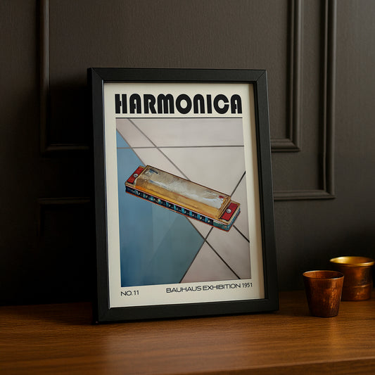 Cadre photo Bauhaus Harmonica