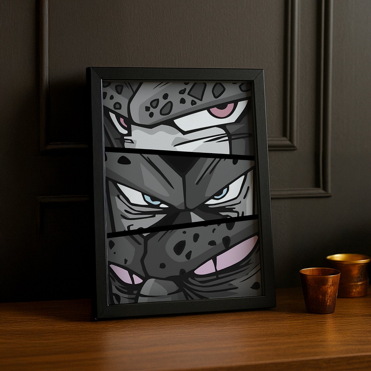 Poster Dragon Ball Z - Eyes Villians