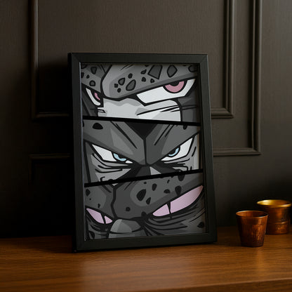 Poster Dragon Ball Z - Eyes Villians