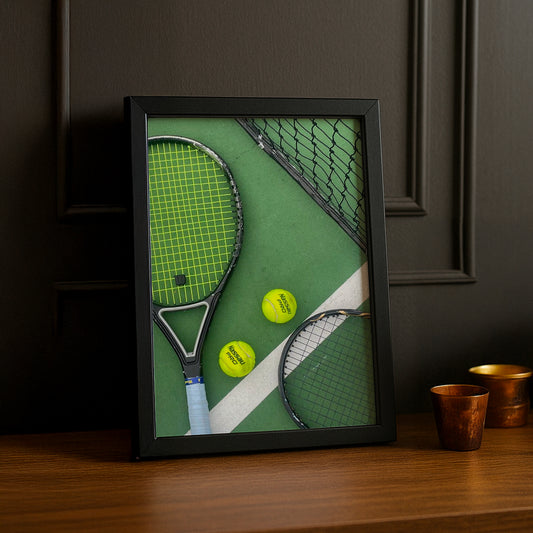 Cadre photo Tennis - Green Court