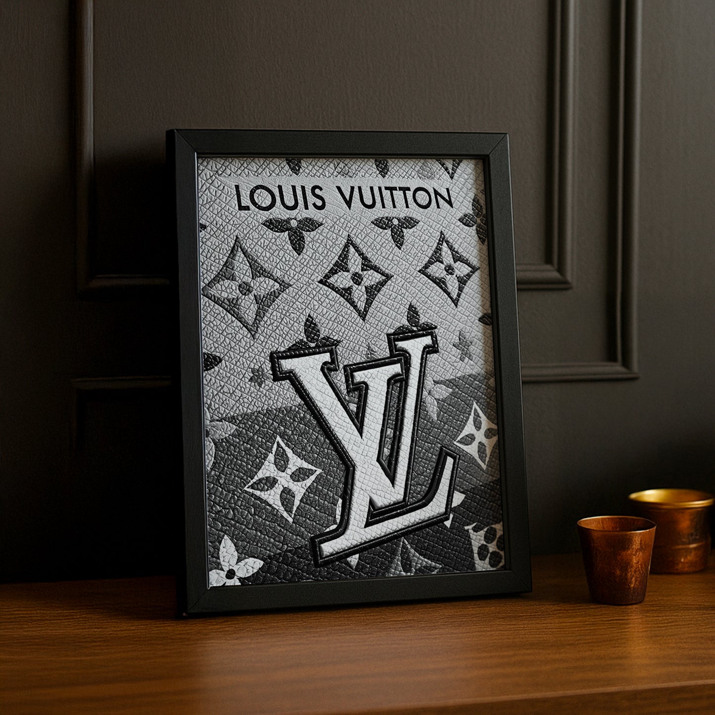 Cadre photo Louis Vuitton - Monogram Cuir
