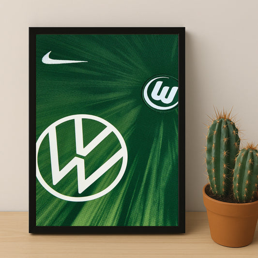 Poster Maillot Football - Wolfsburg Kit 25-26