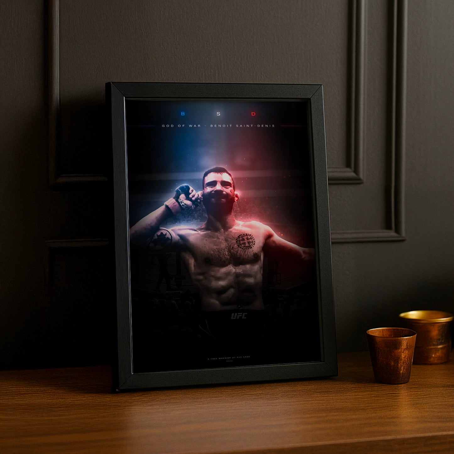 Cadre photo UFC - Benoit Saint Denis