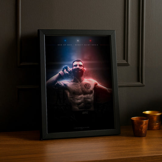 Cadre photo UFC - Benoit Saint Denis