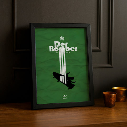 Cadre photo Adidas - Gerd Muller