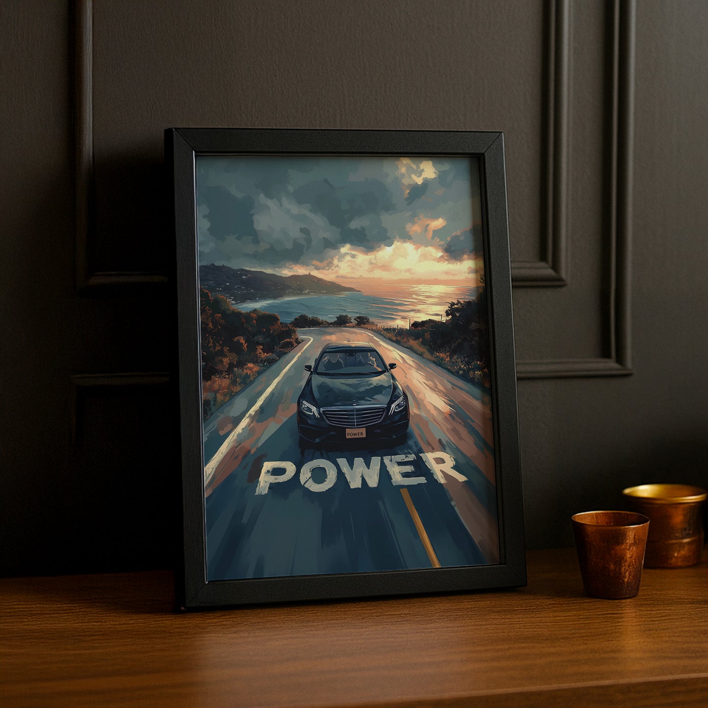 Mercedes Classe S - Poster