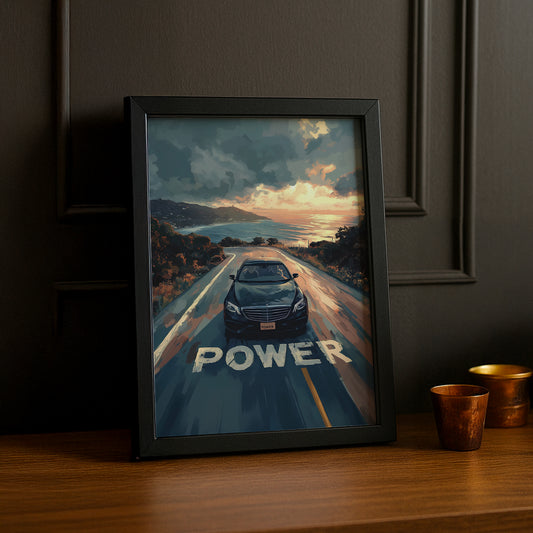 Mercedes Classe S - Poster