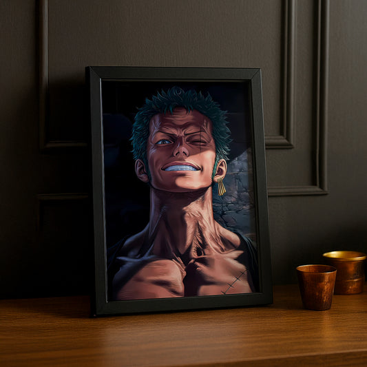 Cadre photo Zoro One Piece