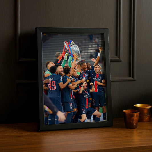 Cadre photo Paris Saint-Germain Célébration LDC
